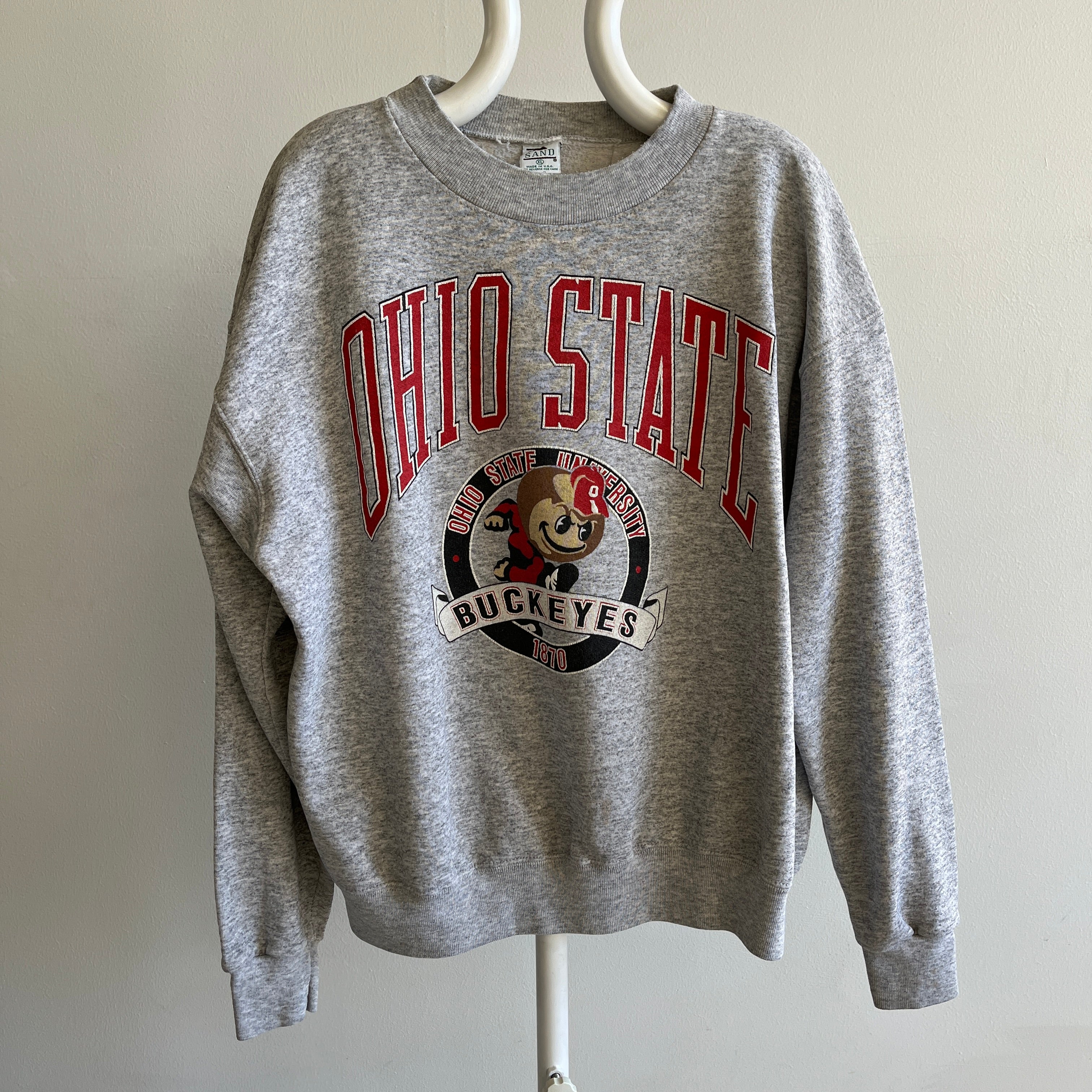 Sweat-shirt The Ohio State University des années 1990