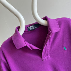 1980s OG USA MADE Ralph Lauren Purple Polo T-Shirt
