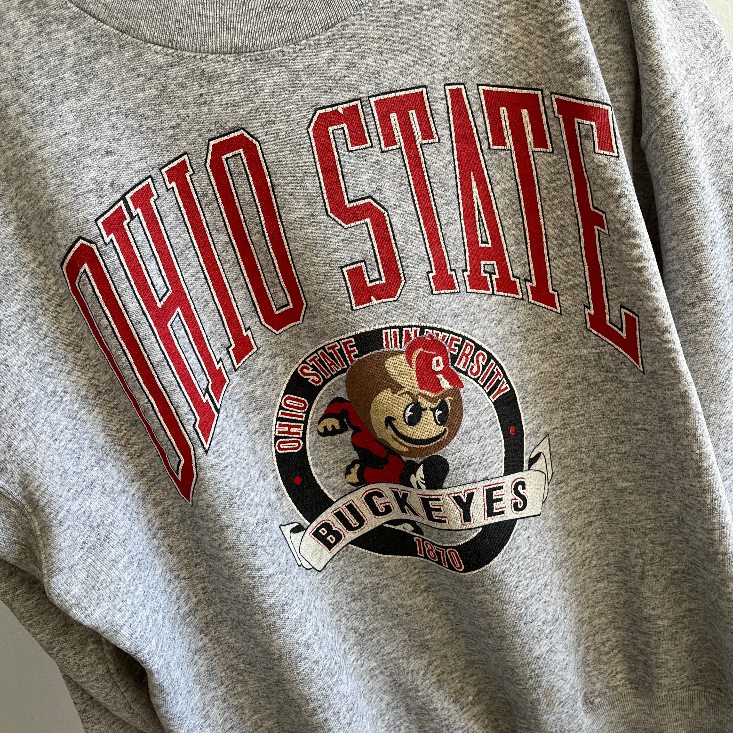 Sweat-shirt The Ohio State University des années 1990