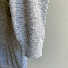 1980s WONDERFUL Blank Gray Raglan - THIS!