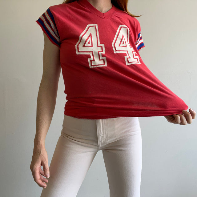 T-shirt de football à manches coupées n° 44 des années 1970 par Belton