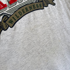 1990s Canada Tourist Two Tone Sleeve Boxy T-shirt