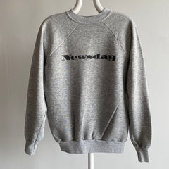 1980s Newsday Raglan - Front and Back