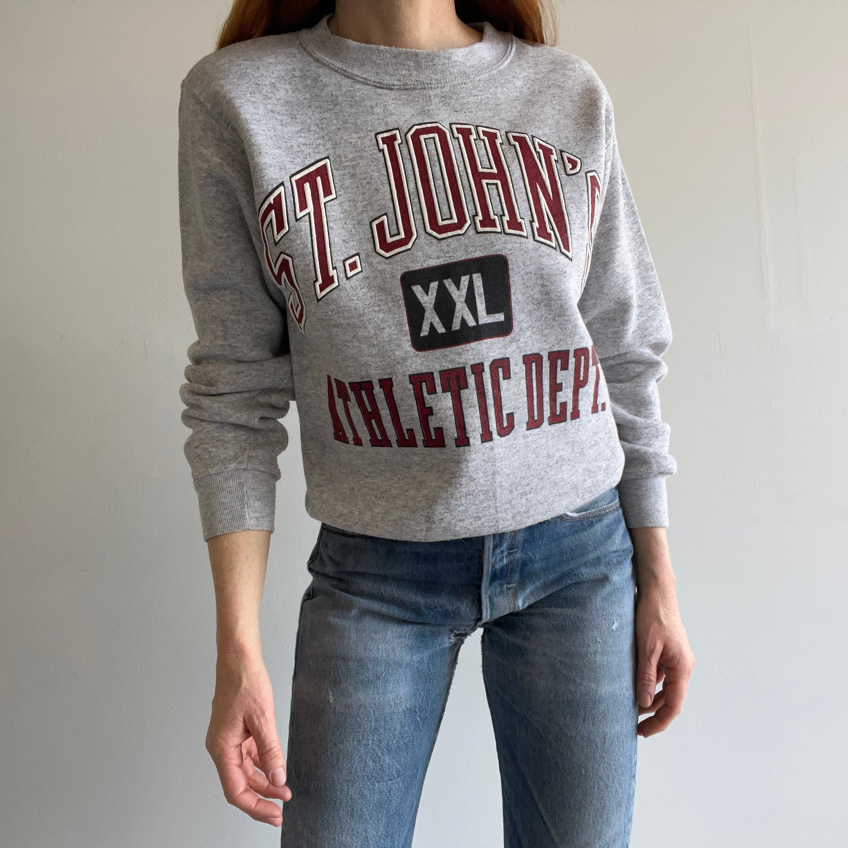 1980s St. John's Athletic Department Sweatshirt