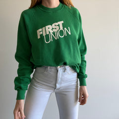 1980s Jerzees First Union Sweatshirt