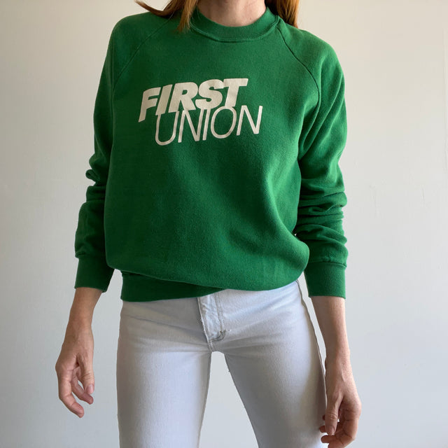 1980s Jerzees First Union Sweatshirt