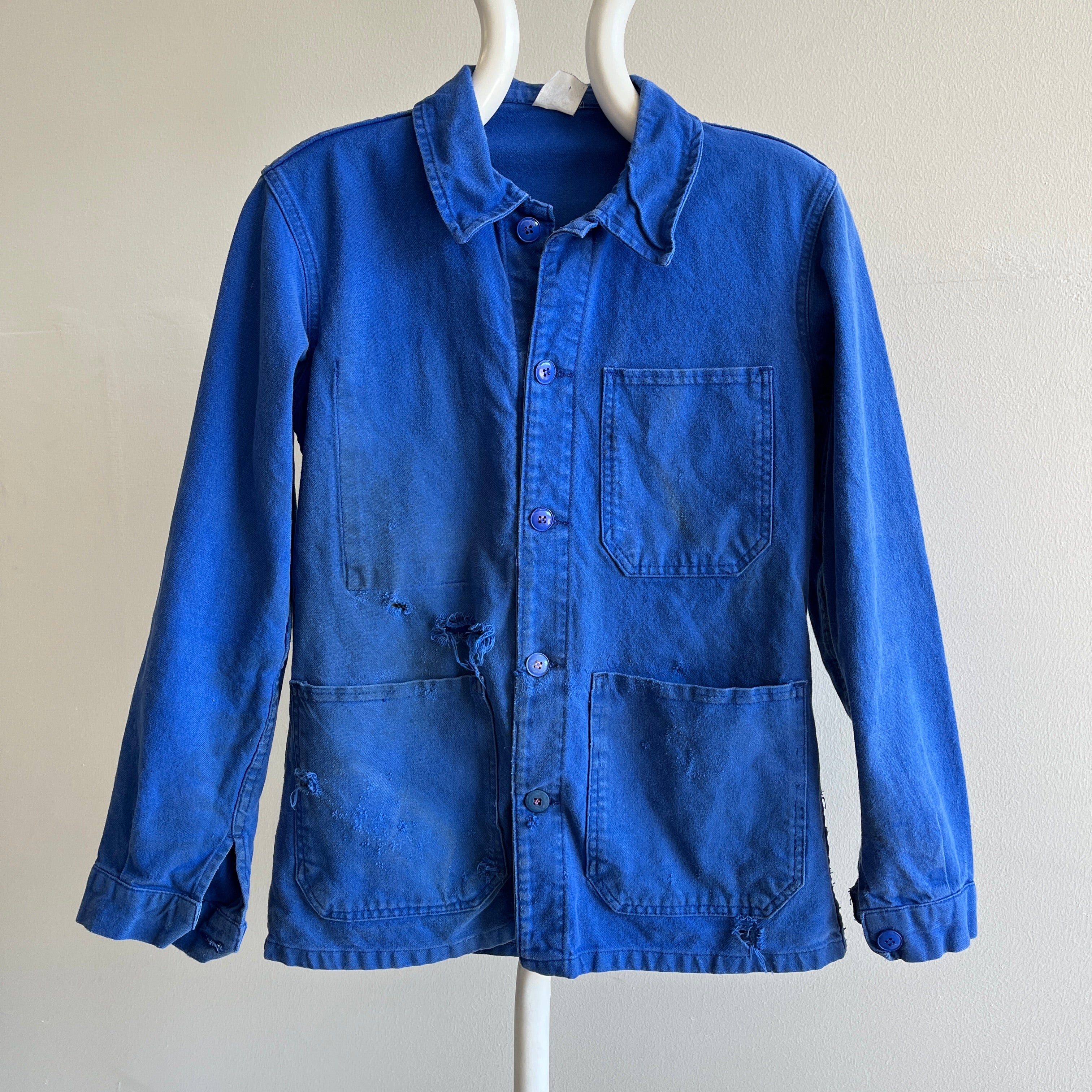 1970/80s Traditional French Chore Coat - Smaller Size