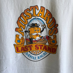 1990s Mustard's Last Stand - Hot Dog Stand - Kauai, Hawaii T-Shirt