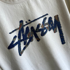 1990/00s Stussy Paisley Print T-Shirt