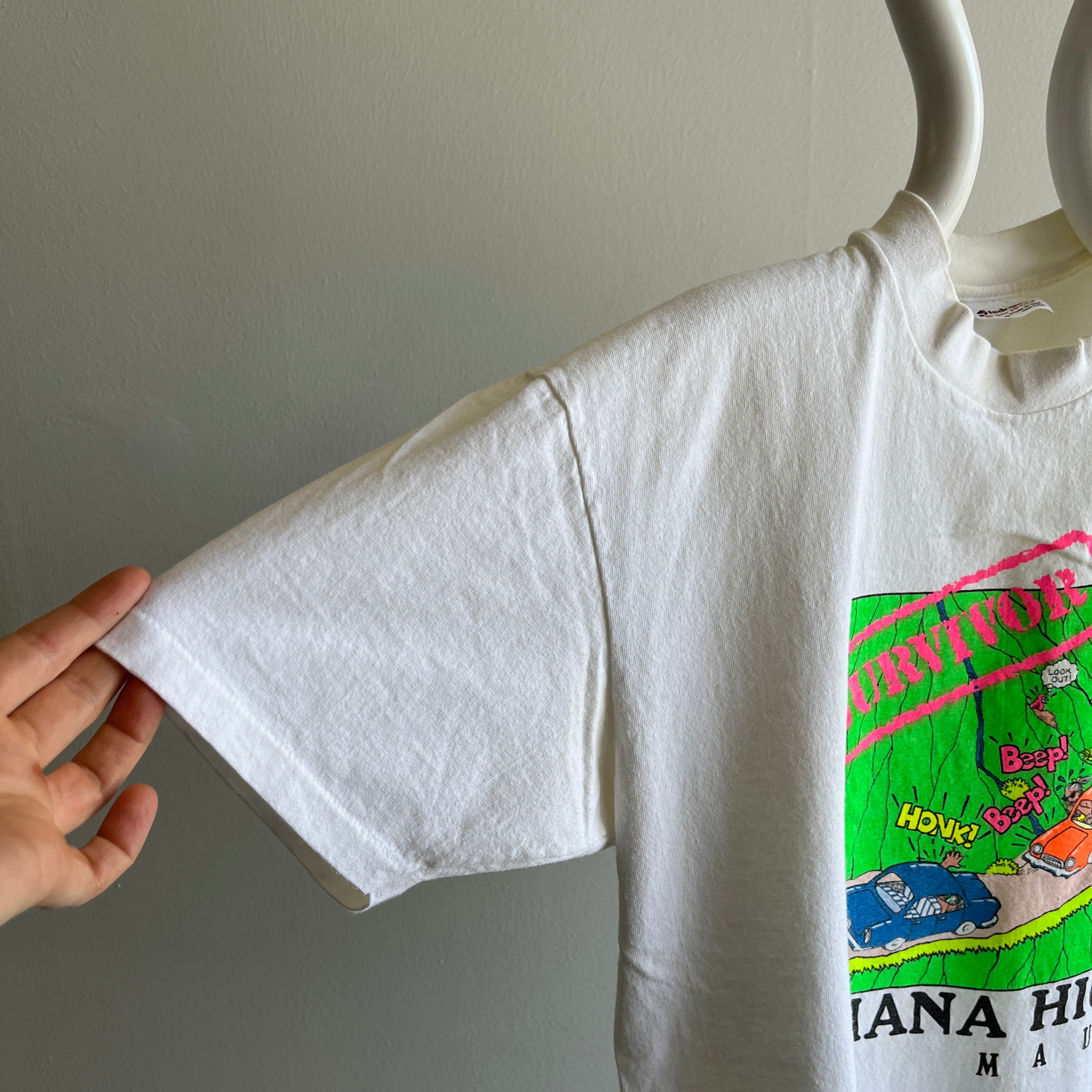 1990 Hana Highway, T-shirt touristique de Maui