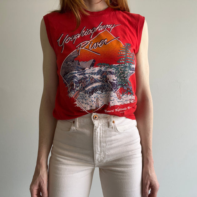1985 Youghiogheny River River Tours Muscle Tank Top - Swoon!!!