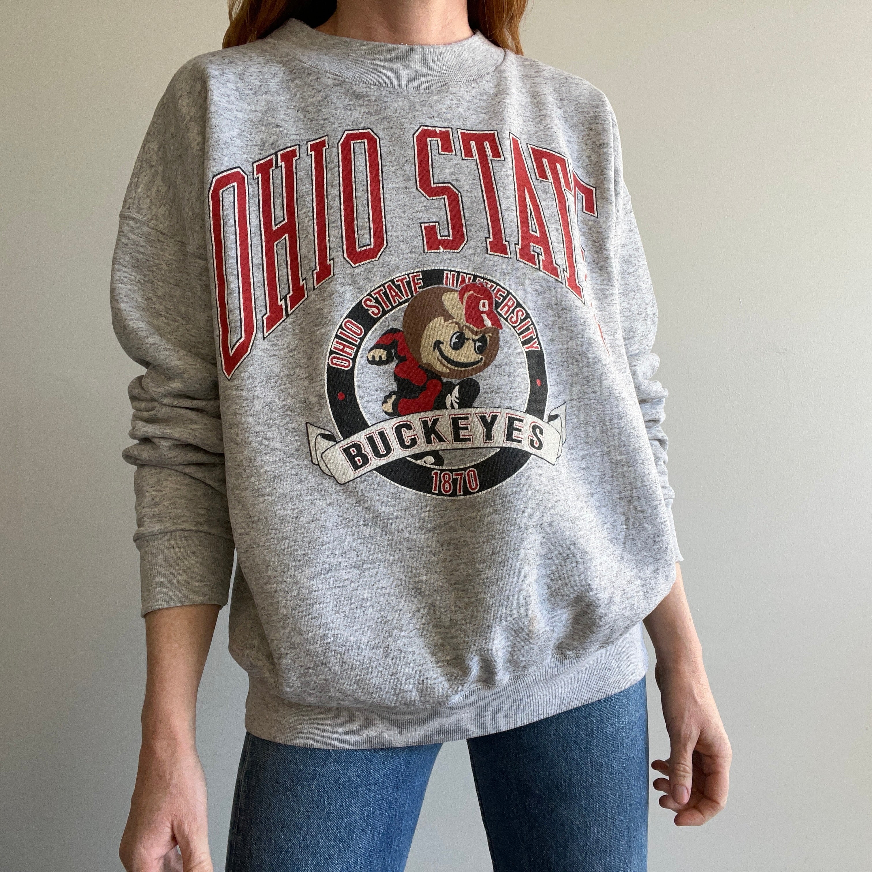 Sweat-shirt The Ohio State University des années 1990