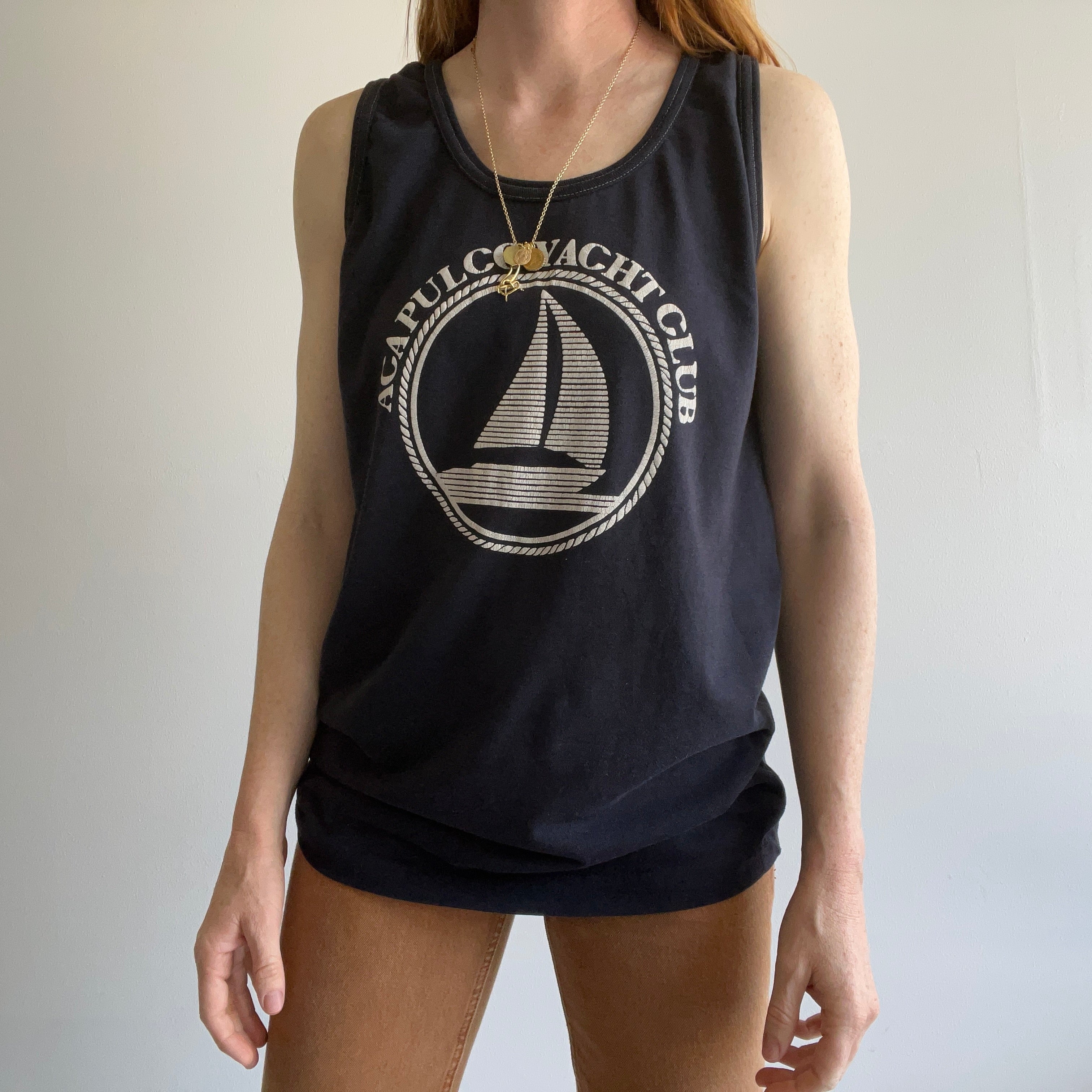 1980s Acapulco Yacht Club Tank Top - YES!