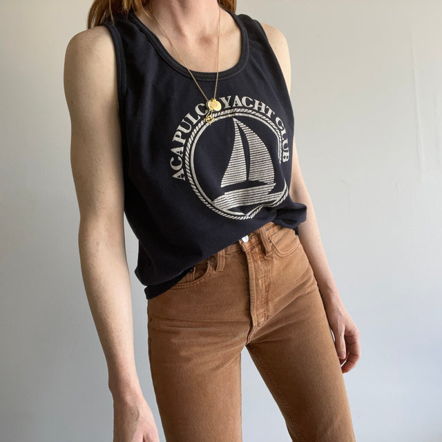 1980s Acapulco Yacht Club Tank Top - YES!