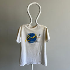 1986 Mended Bob Seger and The Silver Bullet Band Front and Back T-Shirt