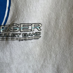 1986 Mended Bob Seger and The Silver Bullet Band Front and Back T-Shirt