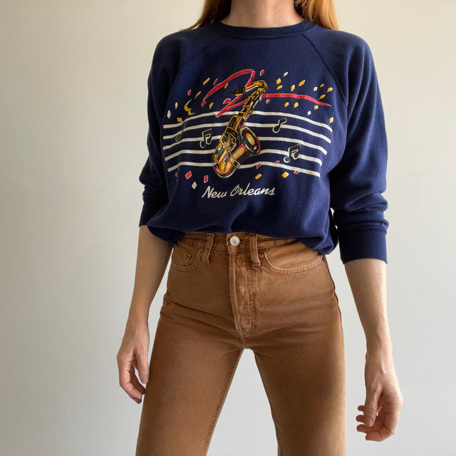 1980s New Orleans Mardi Gras Sweatshirt by Action