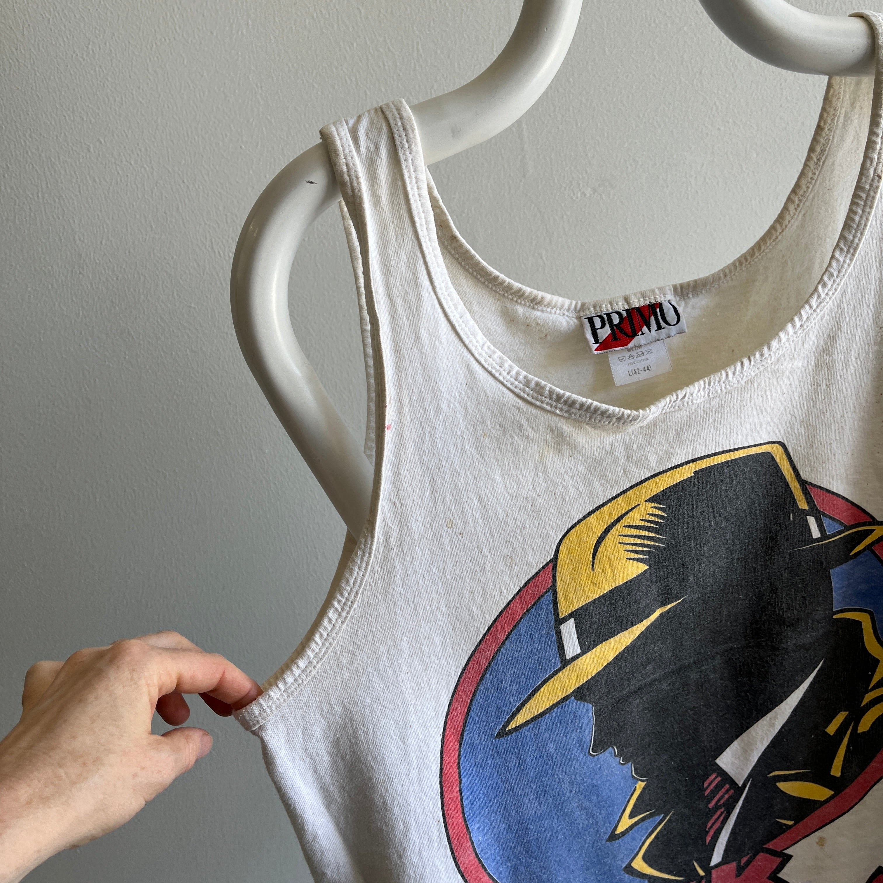 1990 Dick Tracy Stained Tank Top