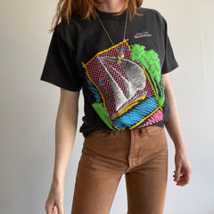 T-shirt Cape Cod Neon Tourist des années 1980