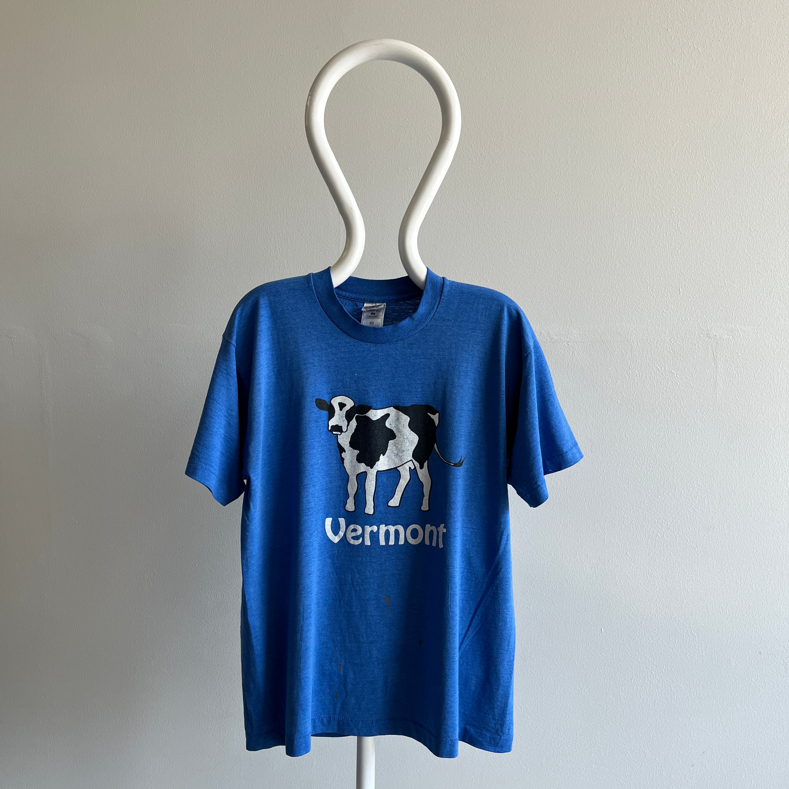 1990s Super Thin Vermont Cow T-Shirt