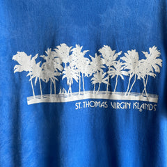1980s Bleached Out St. Thomas Virgin Islands T-Shirt