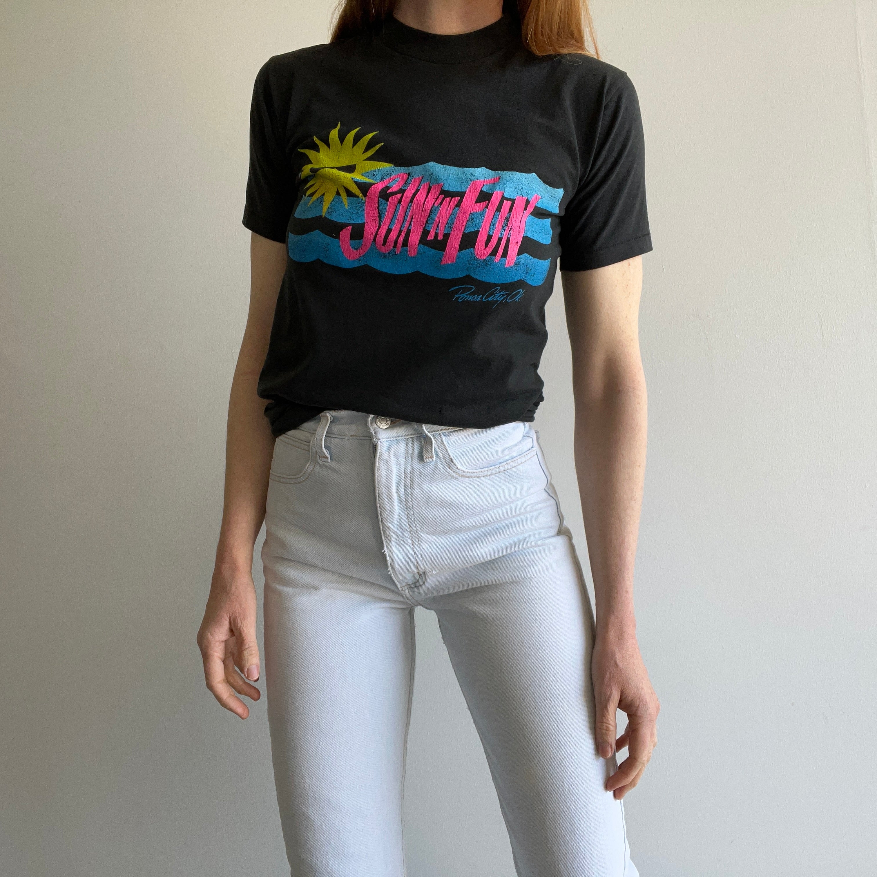 1980s Sun 'N' Fun - Ponca City, Oklahoma T-Shirt