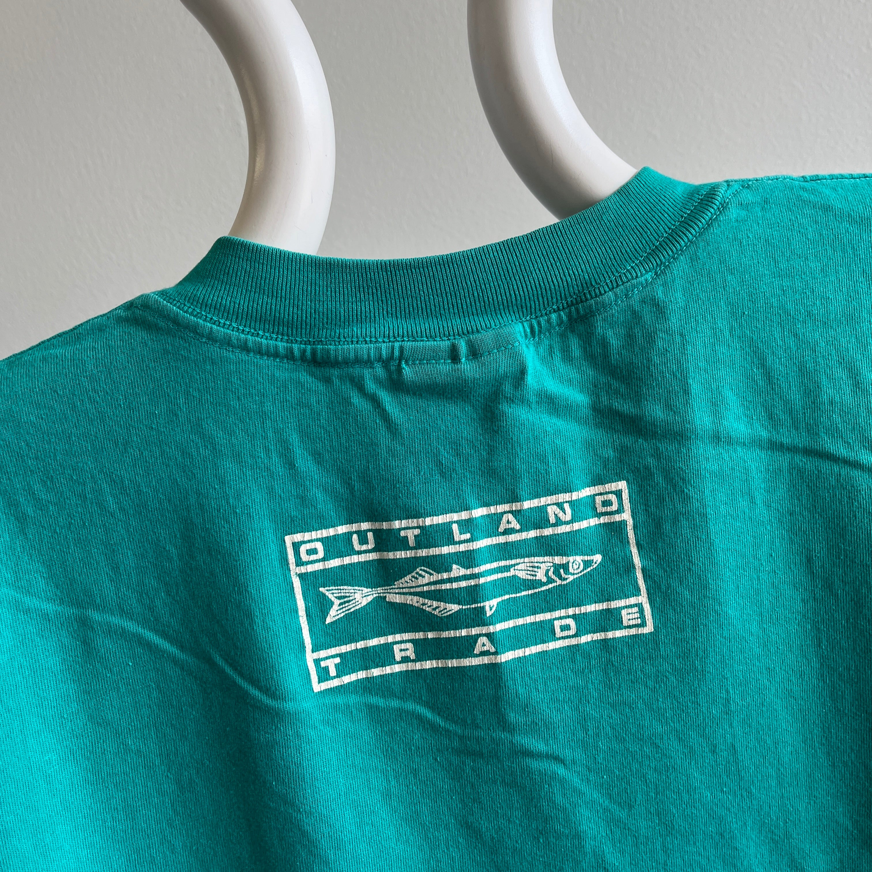 1987 Fish Bone Wrap Around Graphic T-Shirt