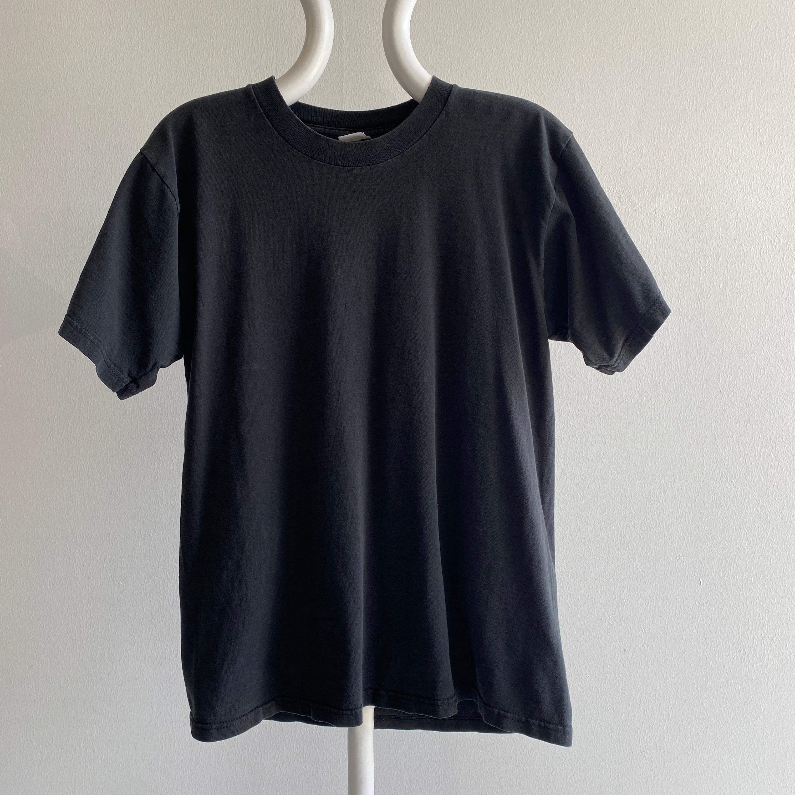 1990s FOTL Faded Black Blank T-Shirt