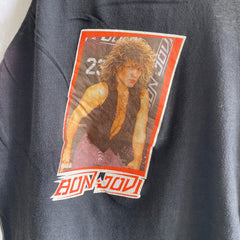 1980s EXTRA SUPER RARE  Bon Jovi Baseball T-Shirt That Needs No Introduction