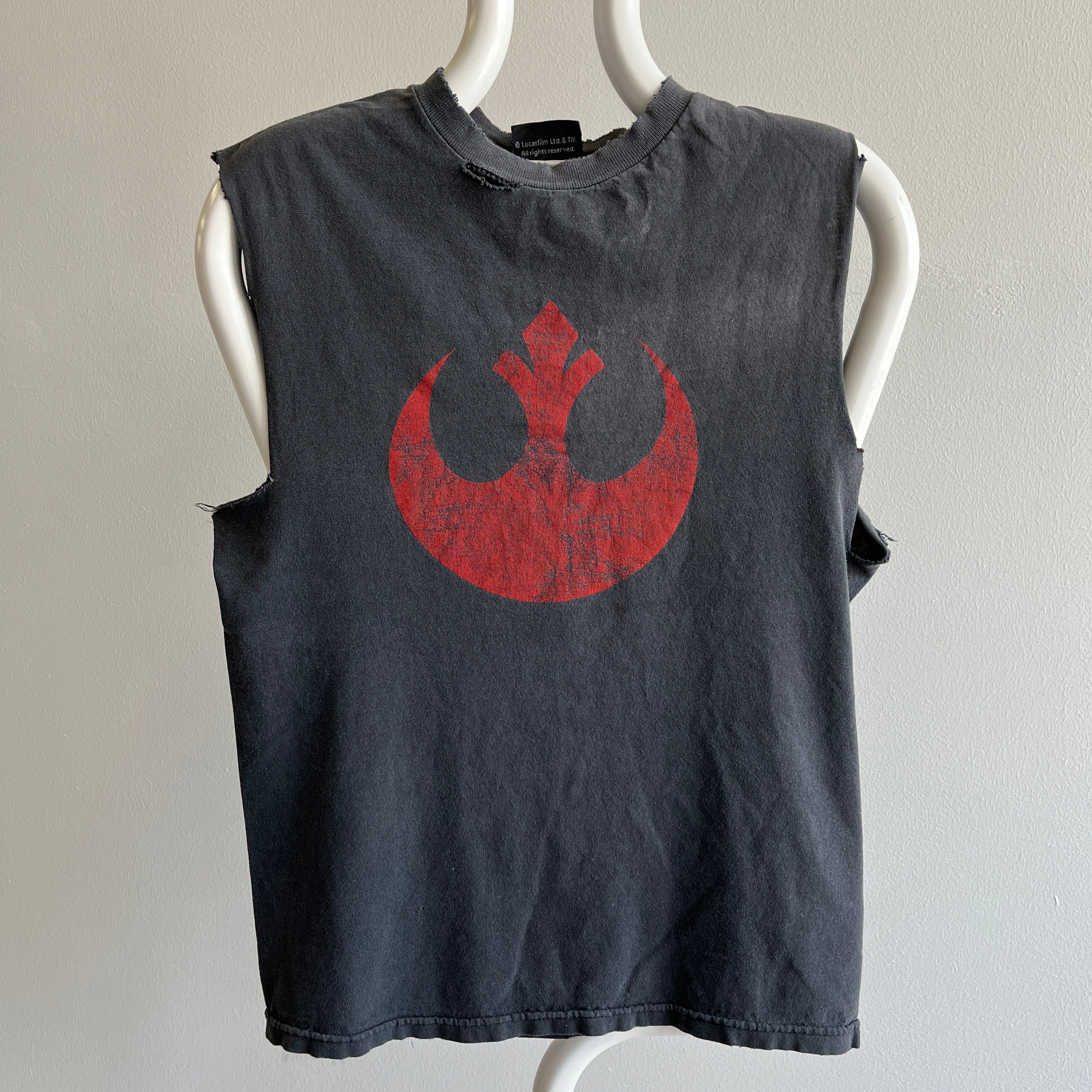 1990/00s Star Wars Super Beat Up DIY Tank Top