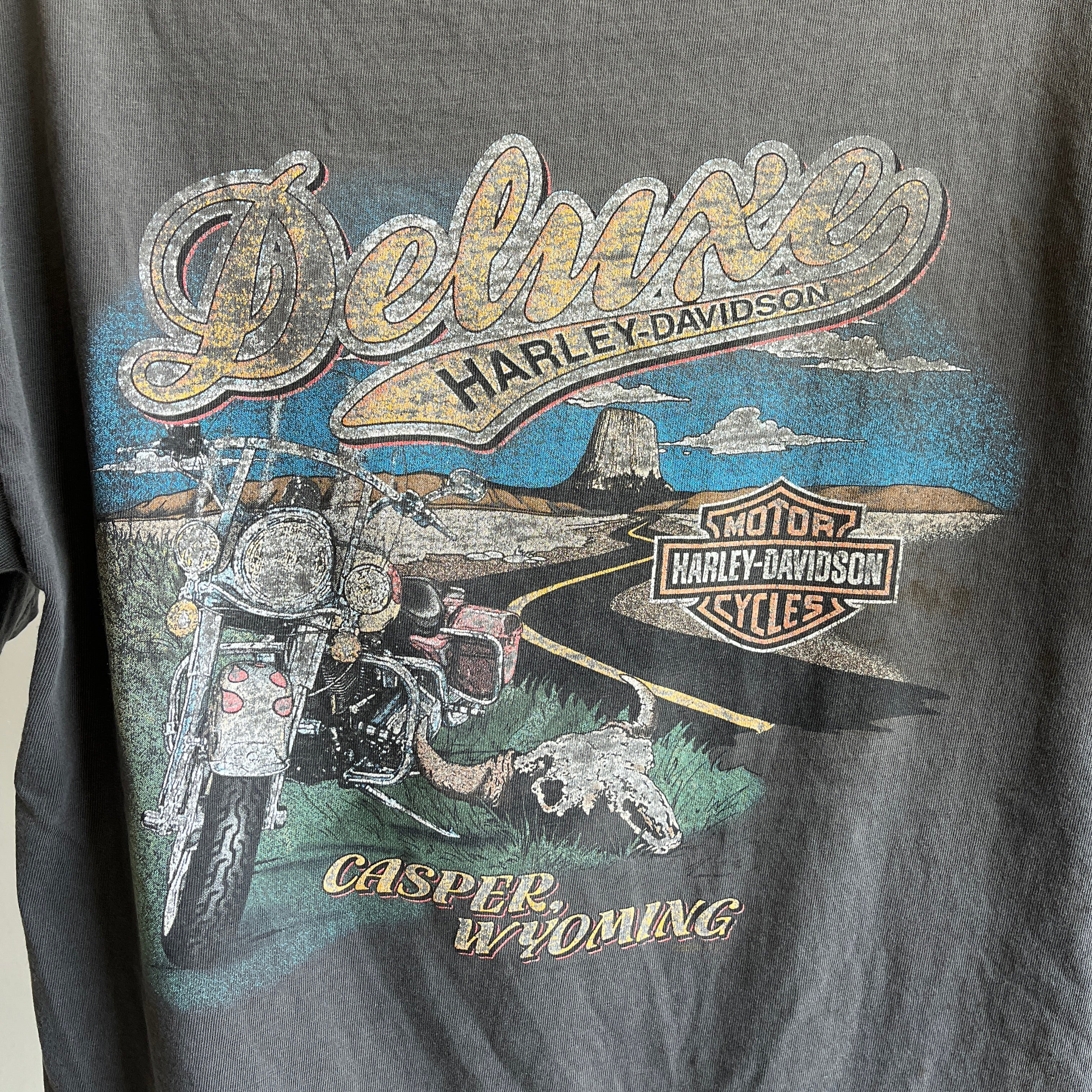 1998 (?) Casper, Wyoming T-shirt Harley