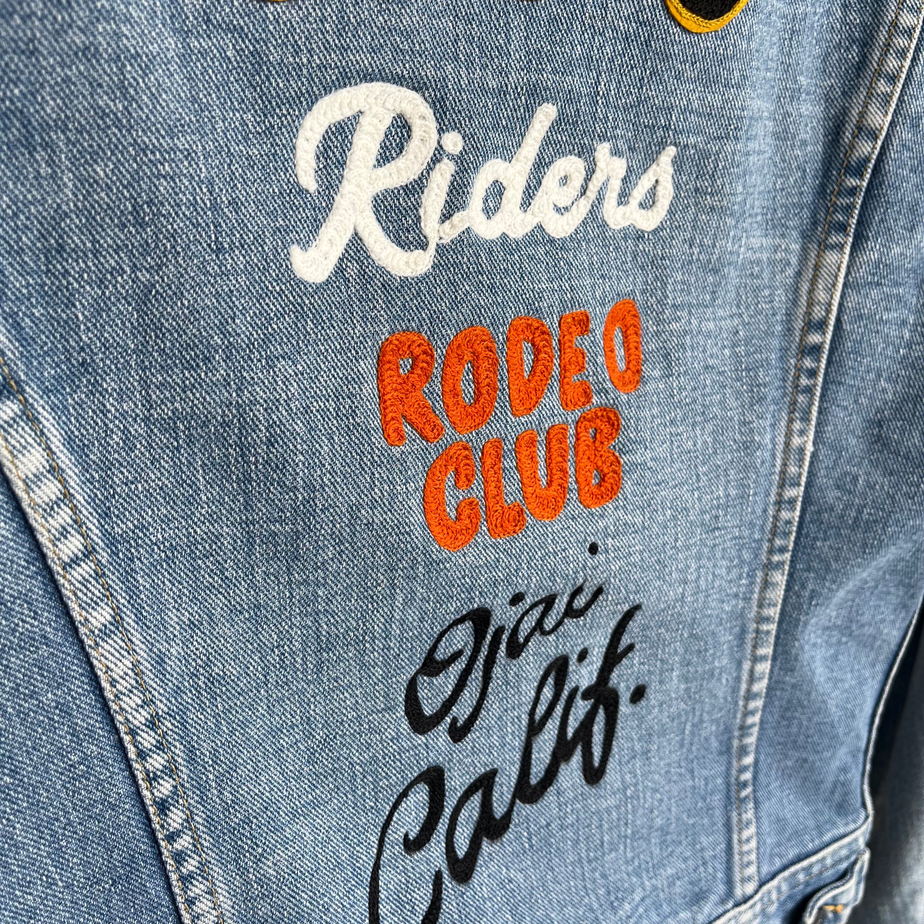 1980s Lee Denim Jacket with 