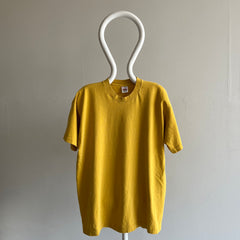 1980s Marigold with a Single Bleach Stain Cotton T-shirt by FOTL
