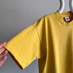 1980s Marigold with a Single Bleach Stain Cotton T-shirt by FOTL