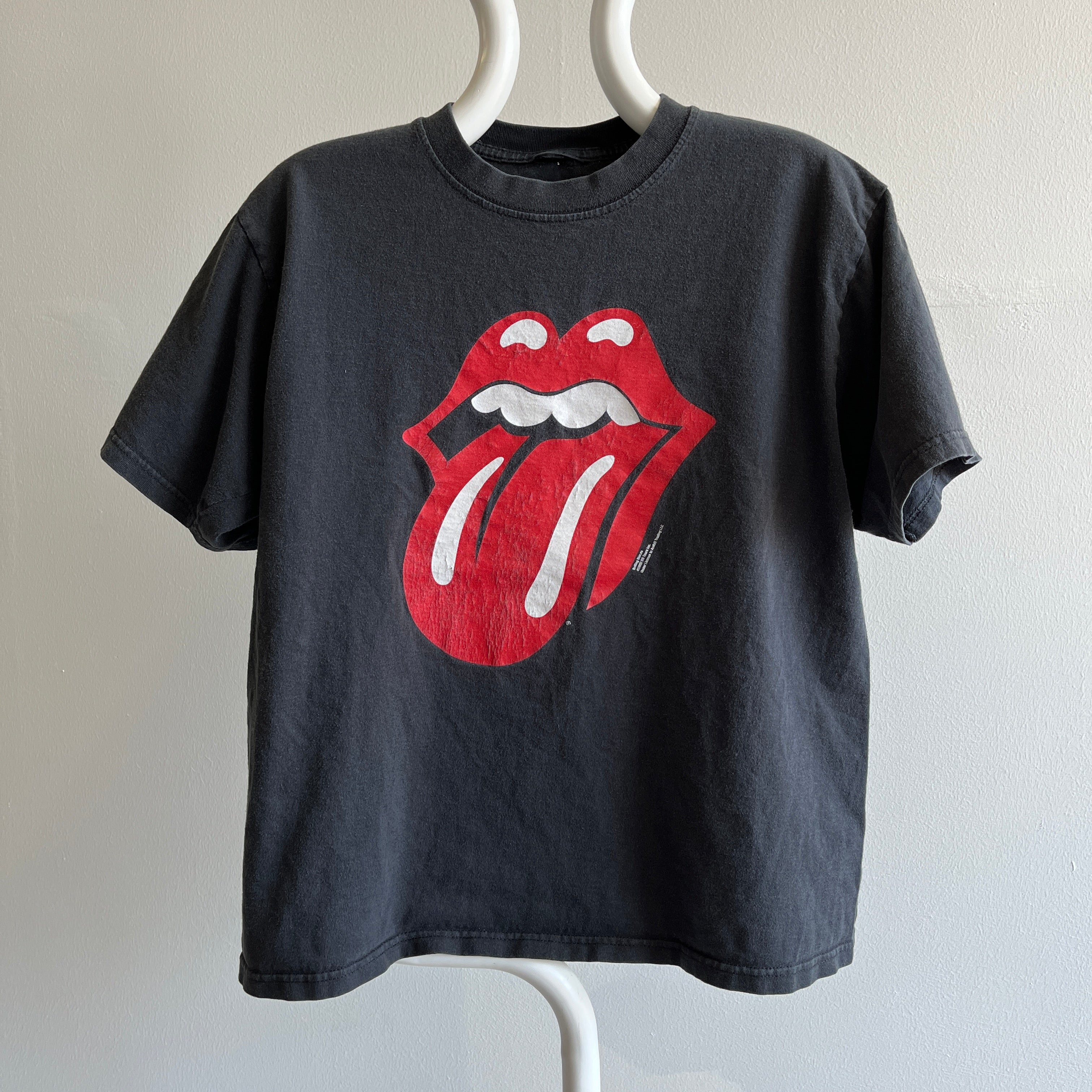 2002 Rolling Stones T-shirt en coton à double couture