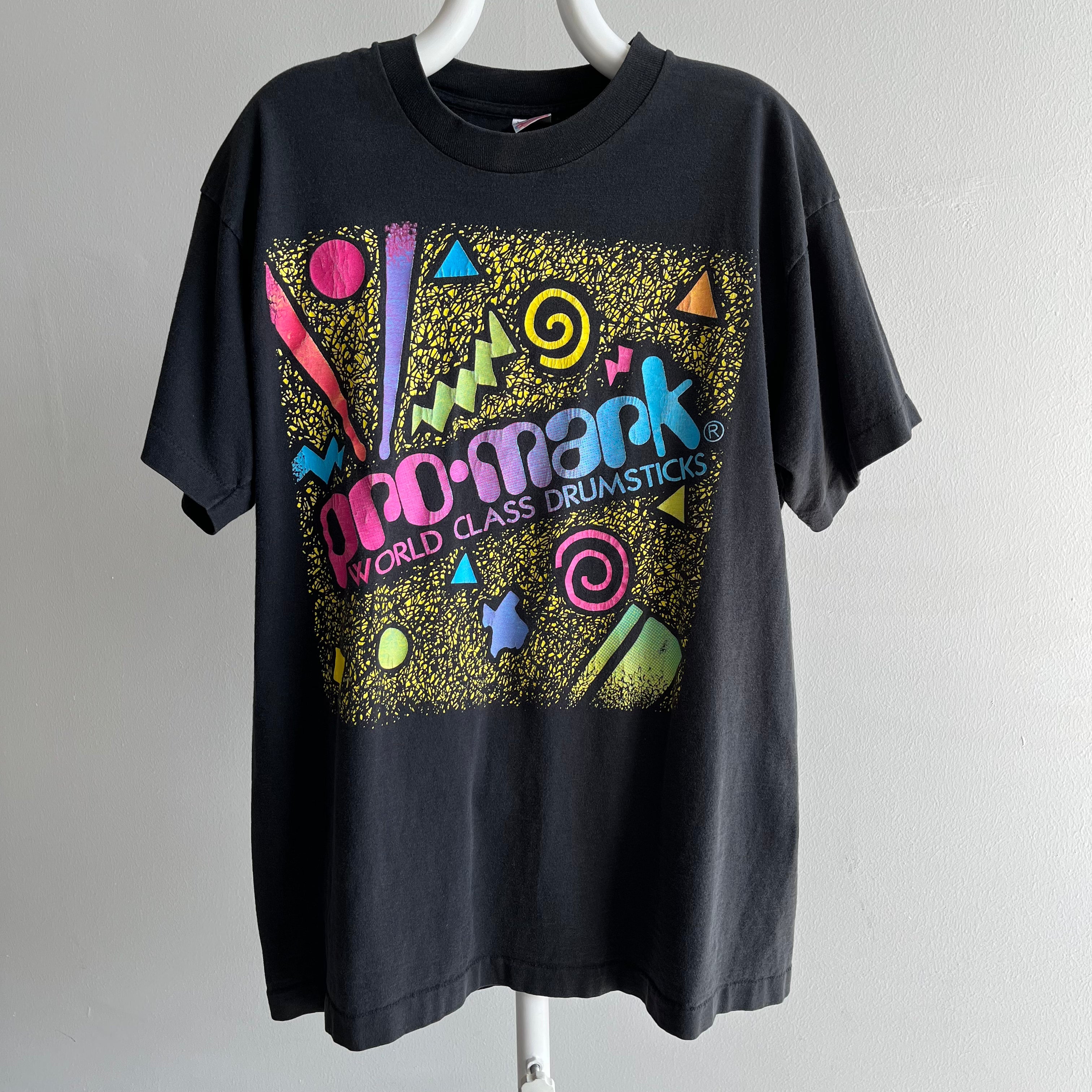 1980s Pro-Mark Drumsticks Cotton T-Shirt by FOTL