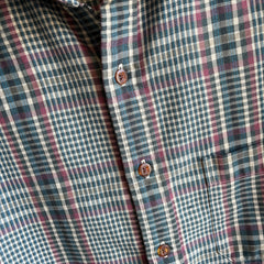 2000s L.L. Bean Plaid Cotton Shirt