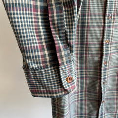 2000s L.L. Bean Plaid Cotton Shirt