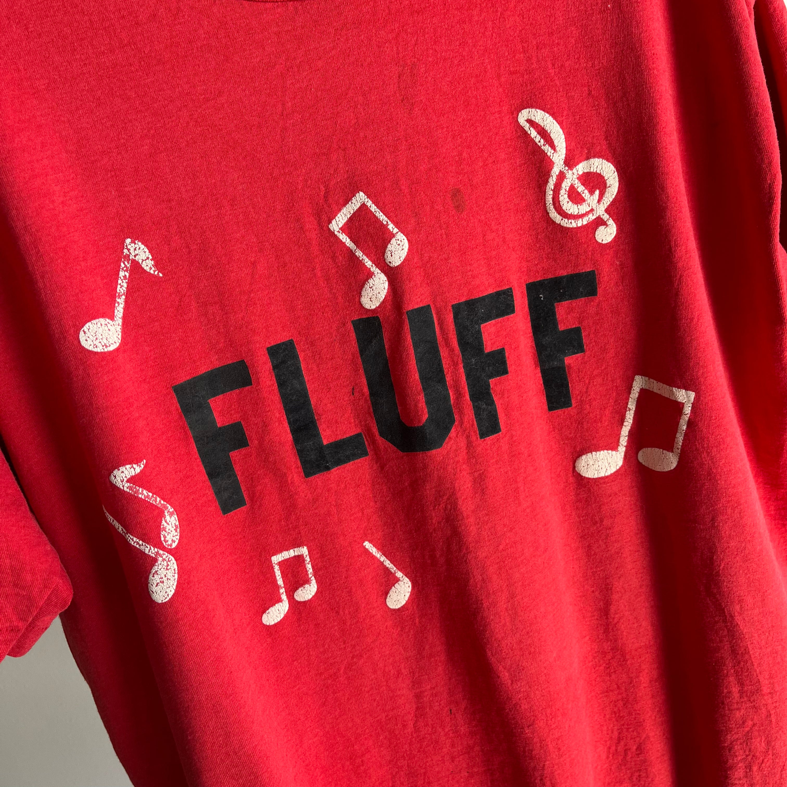 1990s DIY Fluff T-shirt