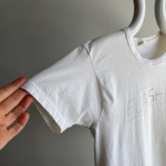 T-shirt Sharpie d'écriture manuscrite pour enfants des années 1970