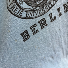 Sweat-shirt en coton de l'Université de Berlin des années 1970 - Dreamboat Feel