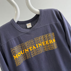 1970s Mountaineers - Virginia Tech - Super Soft Football 3/4 Sleeve Shirt