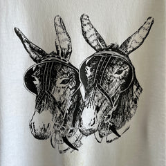 T-shirt Stained Mule des années 1980 par Screen Stars Best