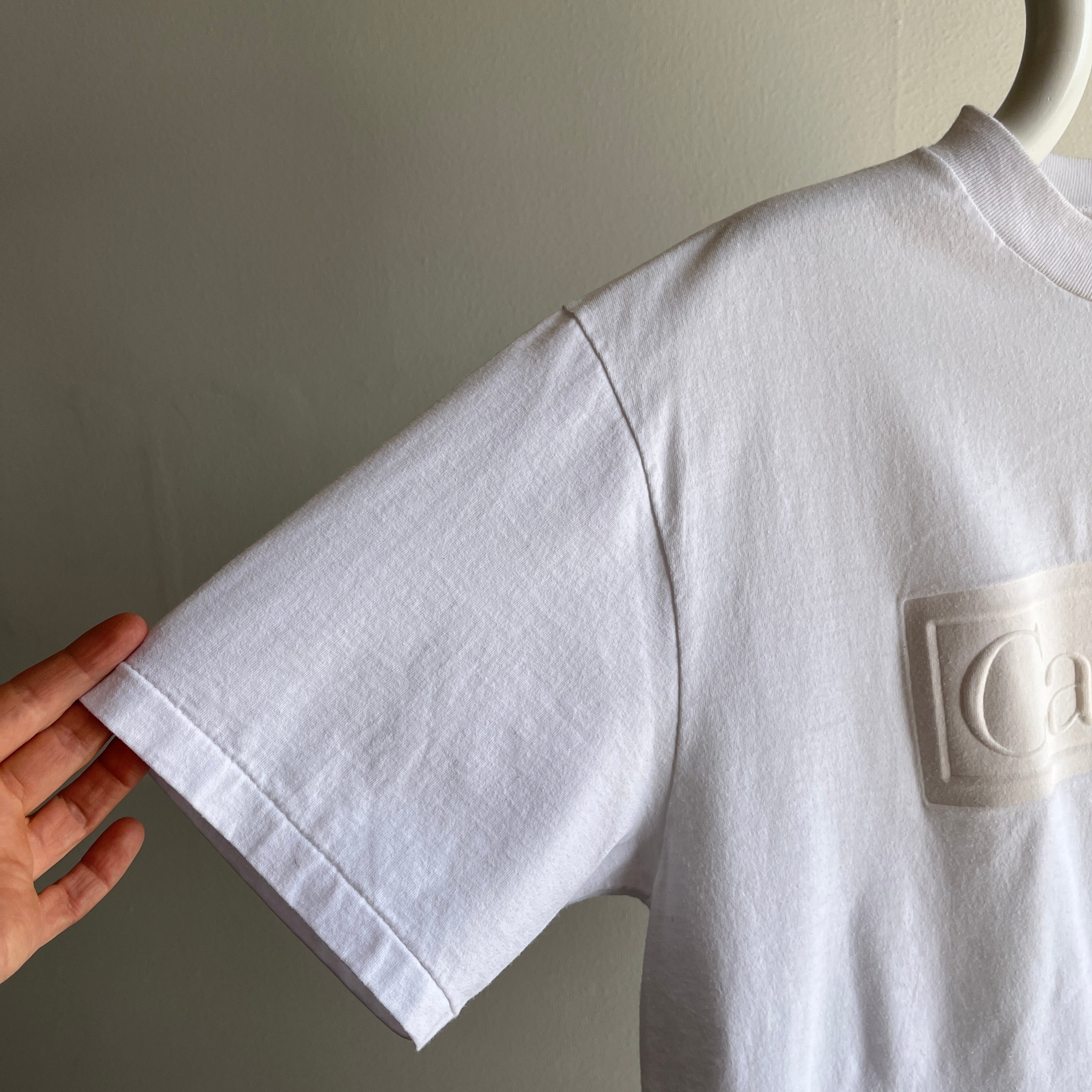 T-shirt Canada surdimensionné fabriqué au Canada des années 1990