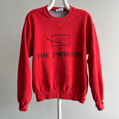 Sweat-shirt taché et usé DIY « The Phantom » des années 1990
