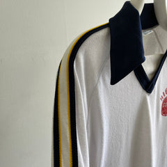 1970s USA Made Champion Brand DIY Highland Soccer Long Sleeve Collared Shirt