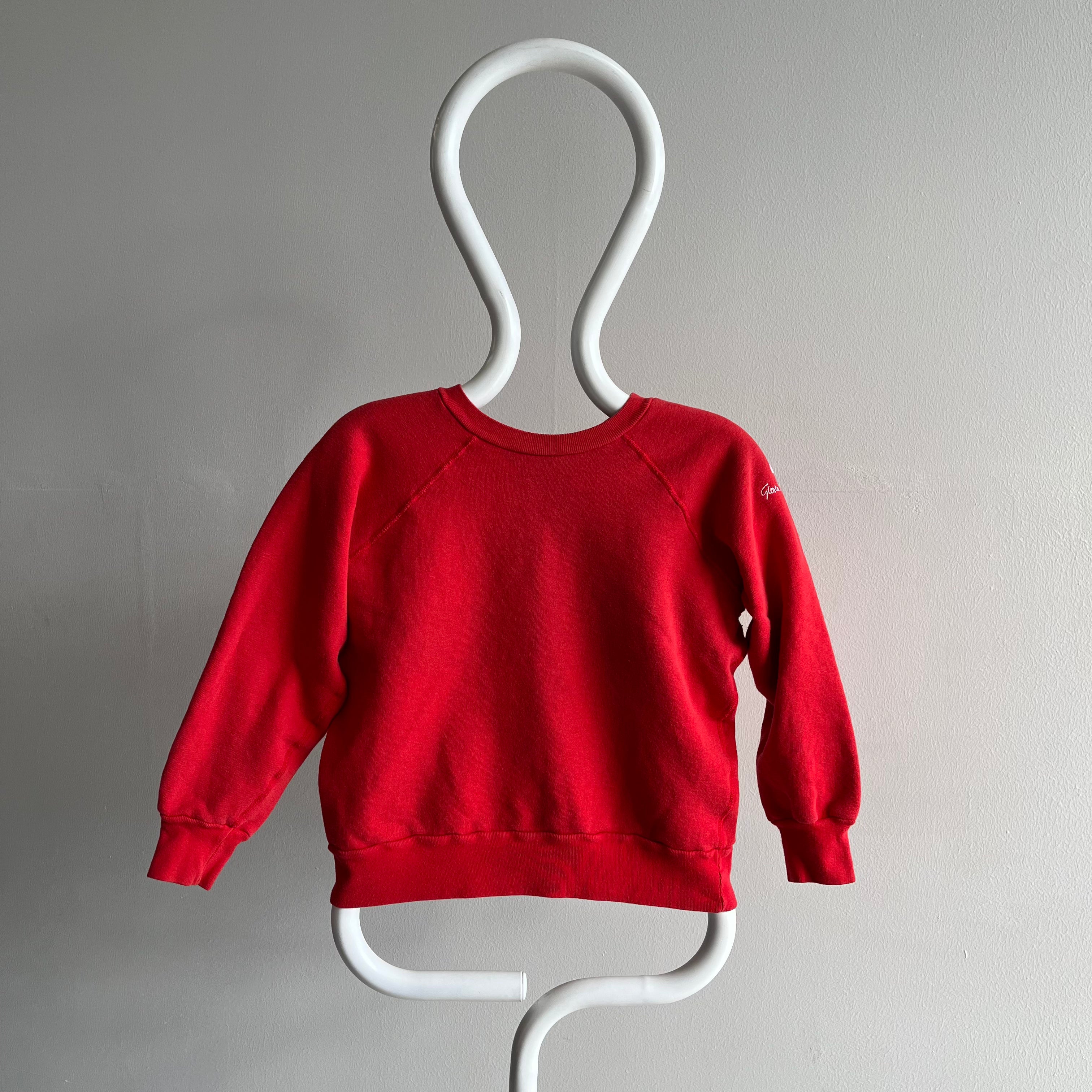 1980s Gloria Vanderbilt XS Mostly Cotton Sweatshirt