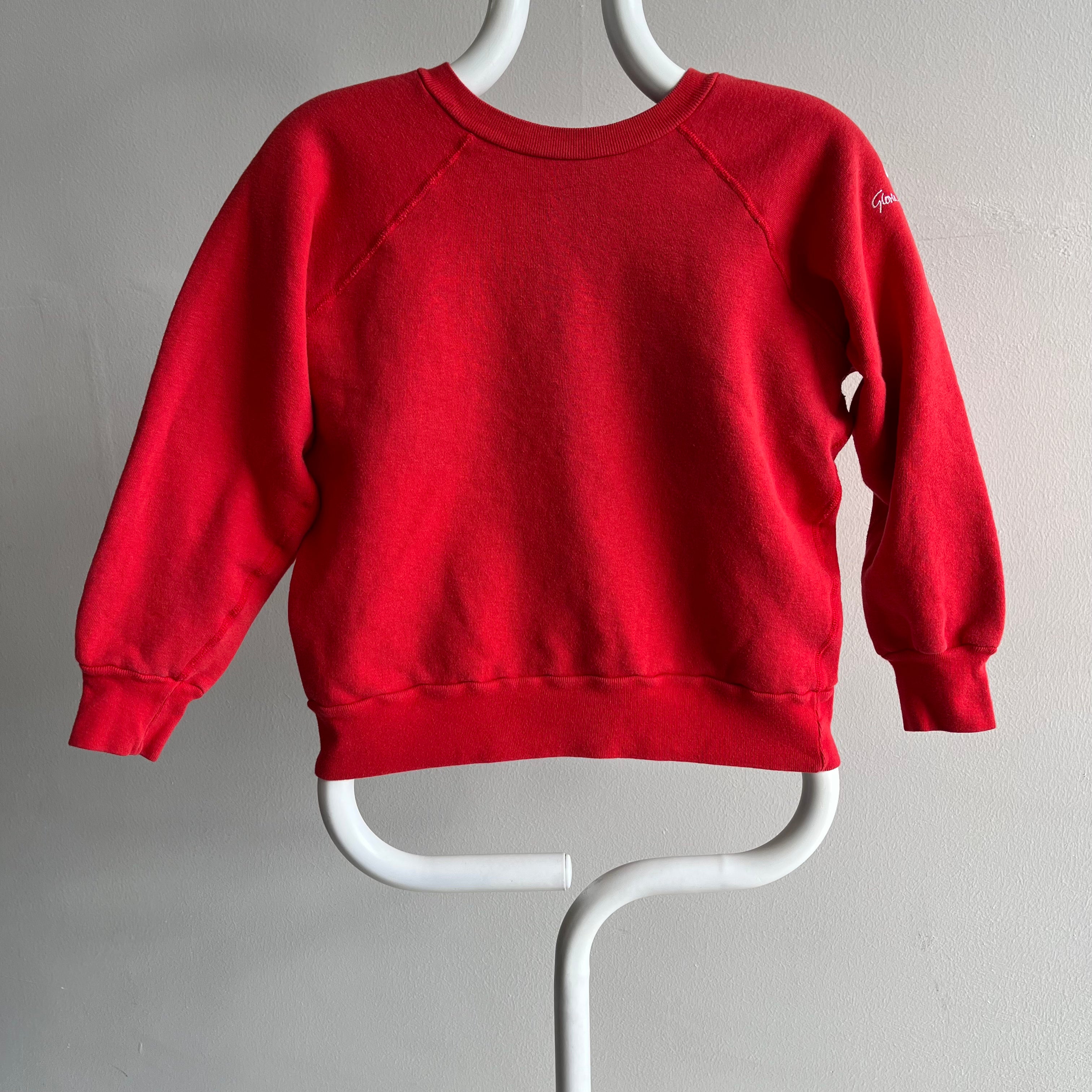 1980s Gloria Vanderbilt XS Mostly Cotton Sweatshirt