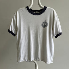 GG 1970/80s US NAVAL ACADEMY Cotton Ring T-Shirt