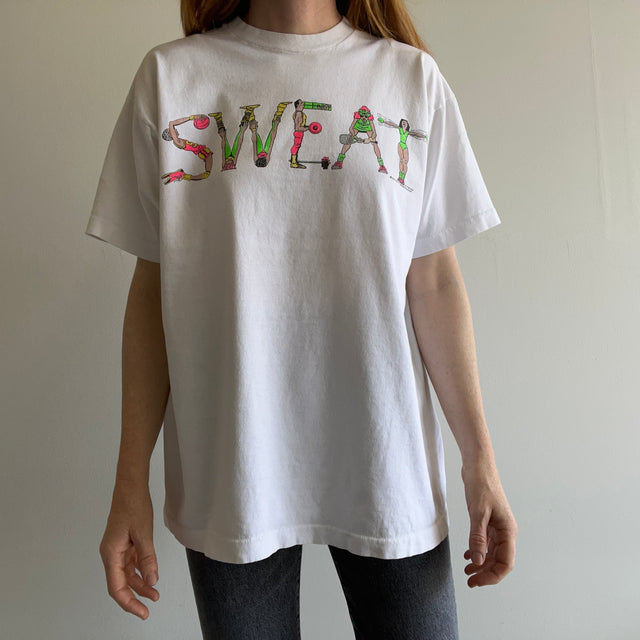 1980s SWEAT T-Shirt - Holy Hell This!!!